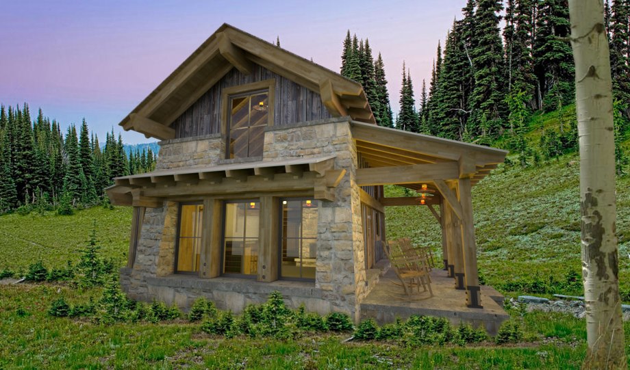Каменный tiny House