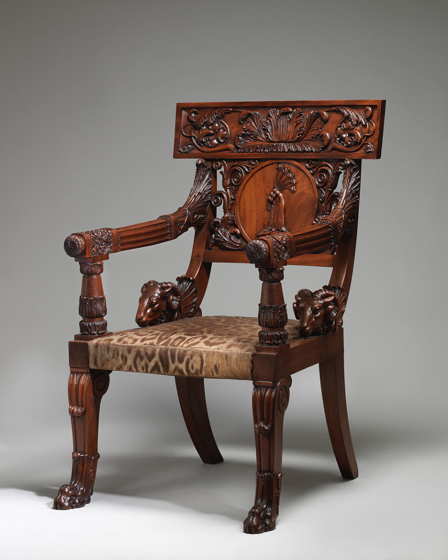 Стул с подлокотниками Louisiana Antique Oak