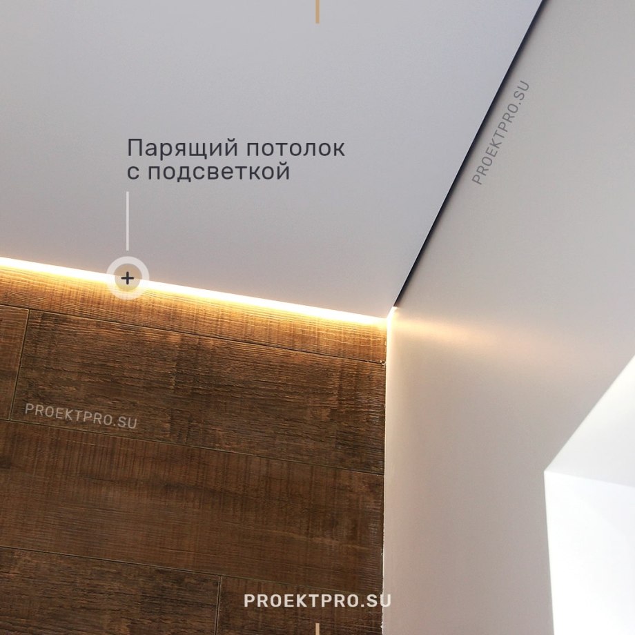 Проводки под натяжным потолком