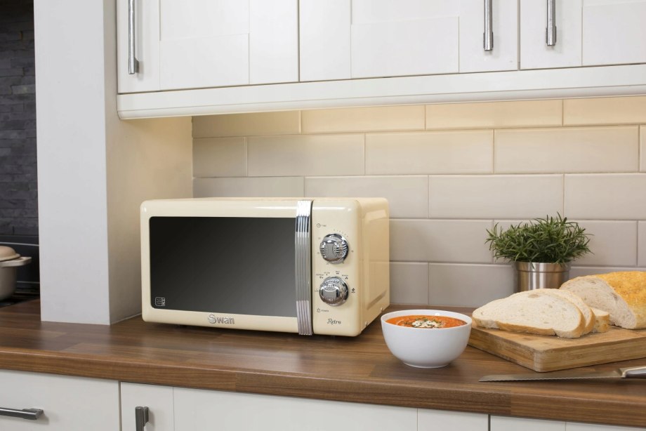 Микроволновая печь Swan ретро синий 20l