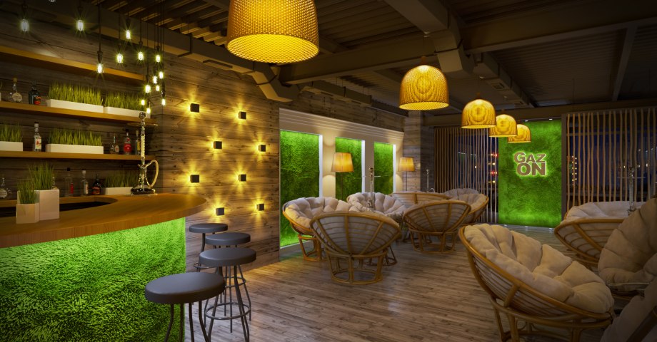 The Green Room кальянная Мюнхен