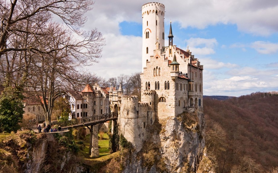 Лихтенштайн (замок в Германии) замки Германии