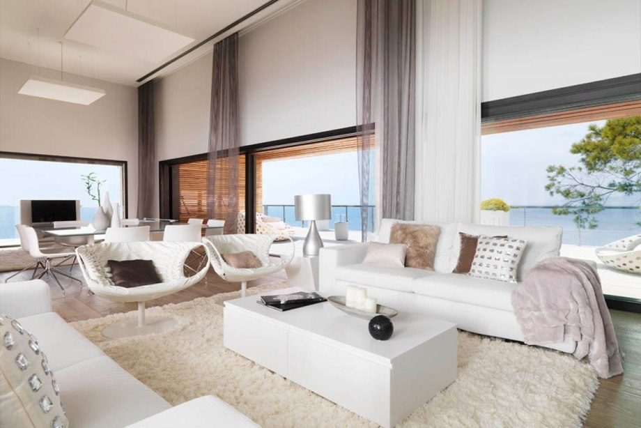Luxury Mansion Interior гостиная