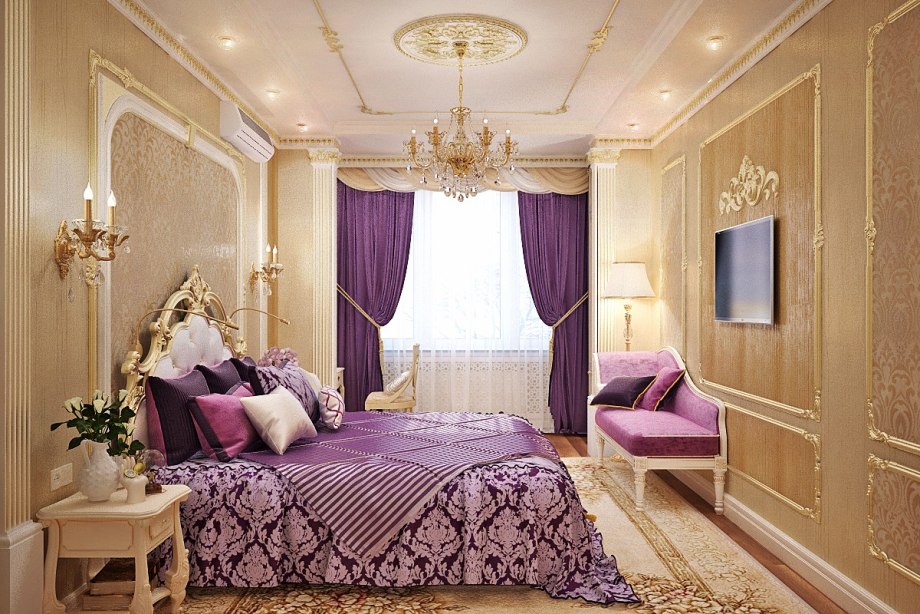 Красная спальня