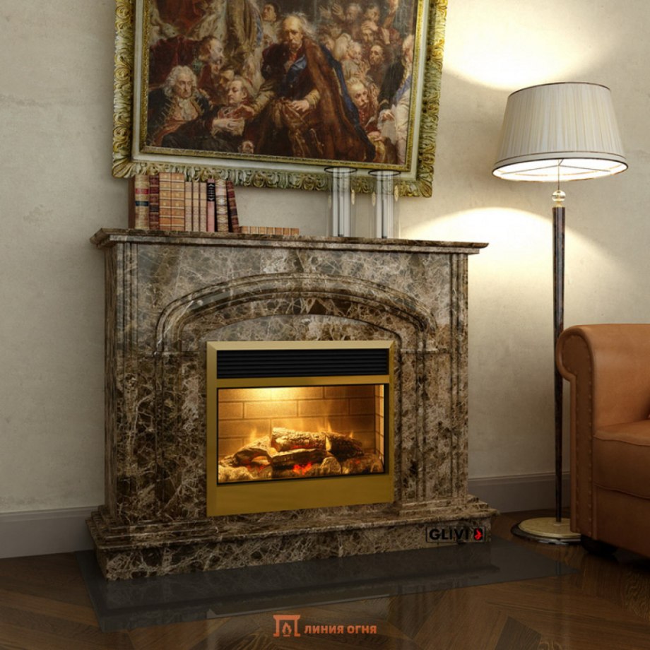 Marko heating 2000w Electric Fireplace Heater Fire Flame Effect inset Freestanding Silver