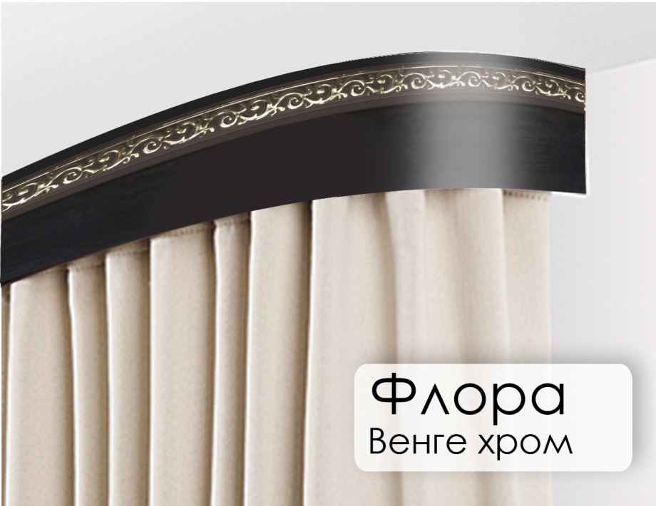 Тюль на потолочной гардине