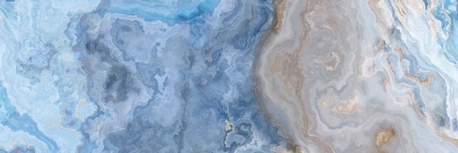 Blues плитка настенная голубой 25х75
