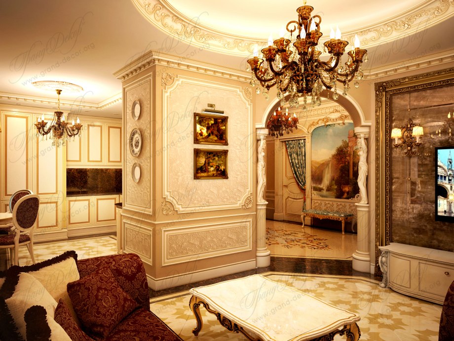 Ампир лепнина