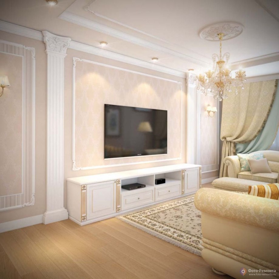 Гостиная Ампир Барокко