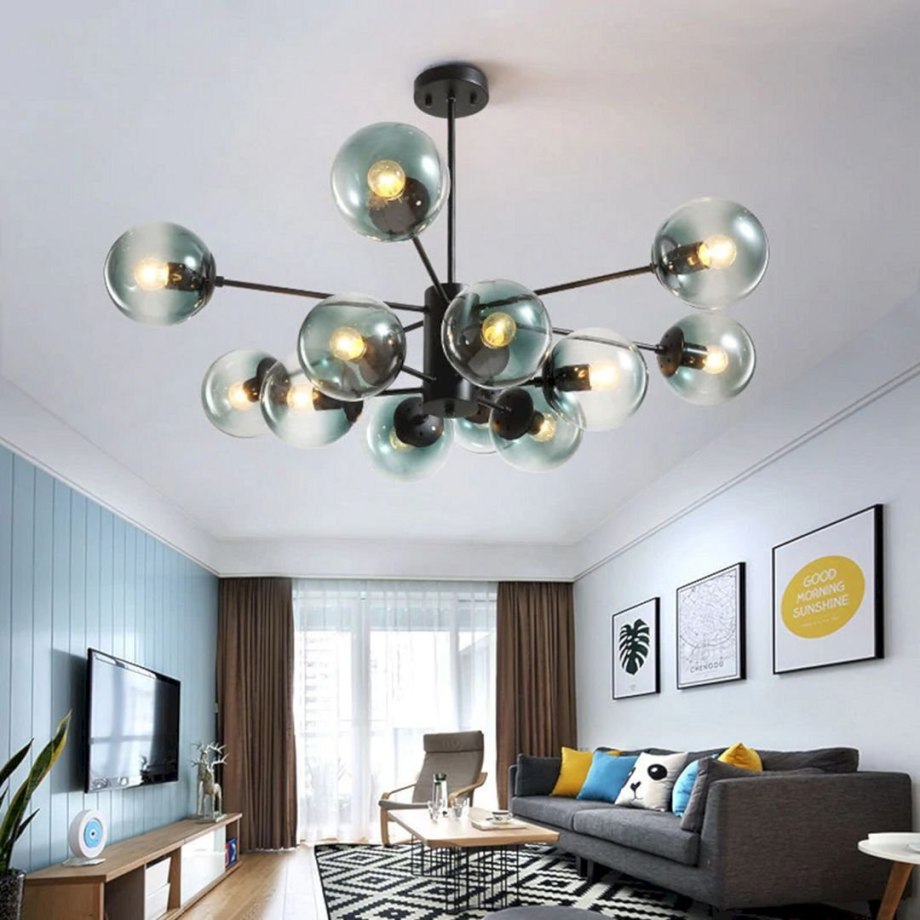Потолочная люстра Loft it molecule 10023p/850