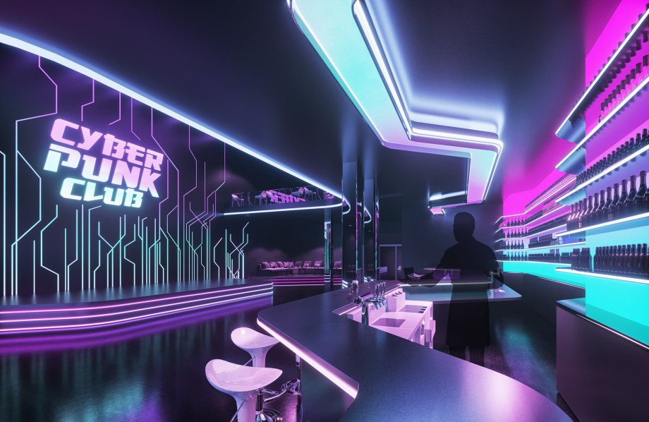 Cyberpunk 2077 интерьеры