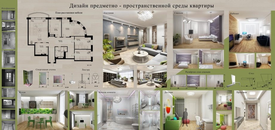 Дизайнпроект инерьера