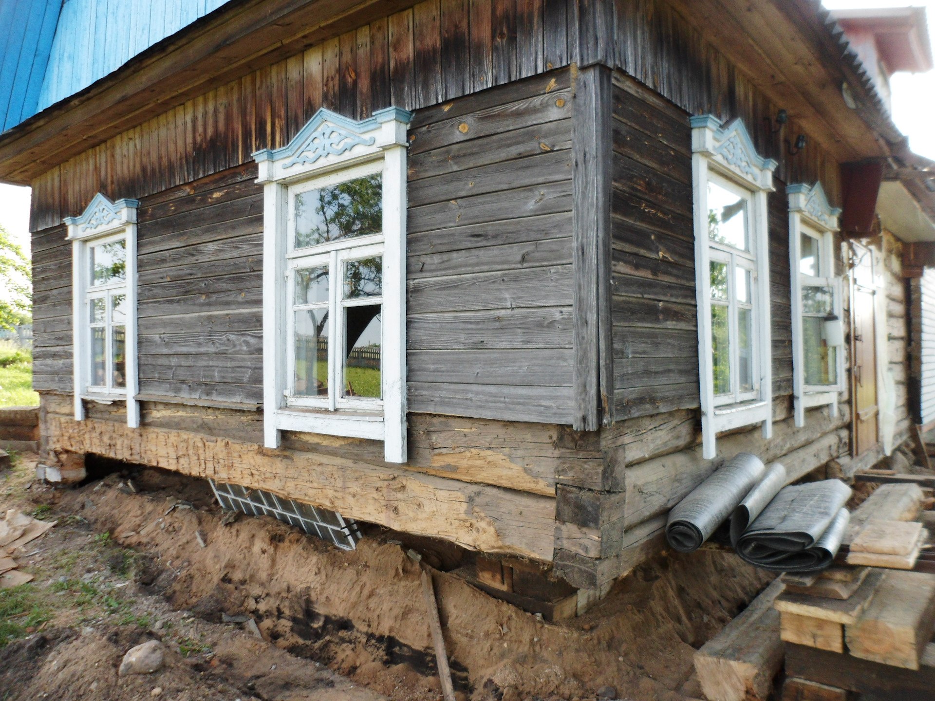 Из Старого Дома Сделать Новый Фото