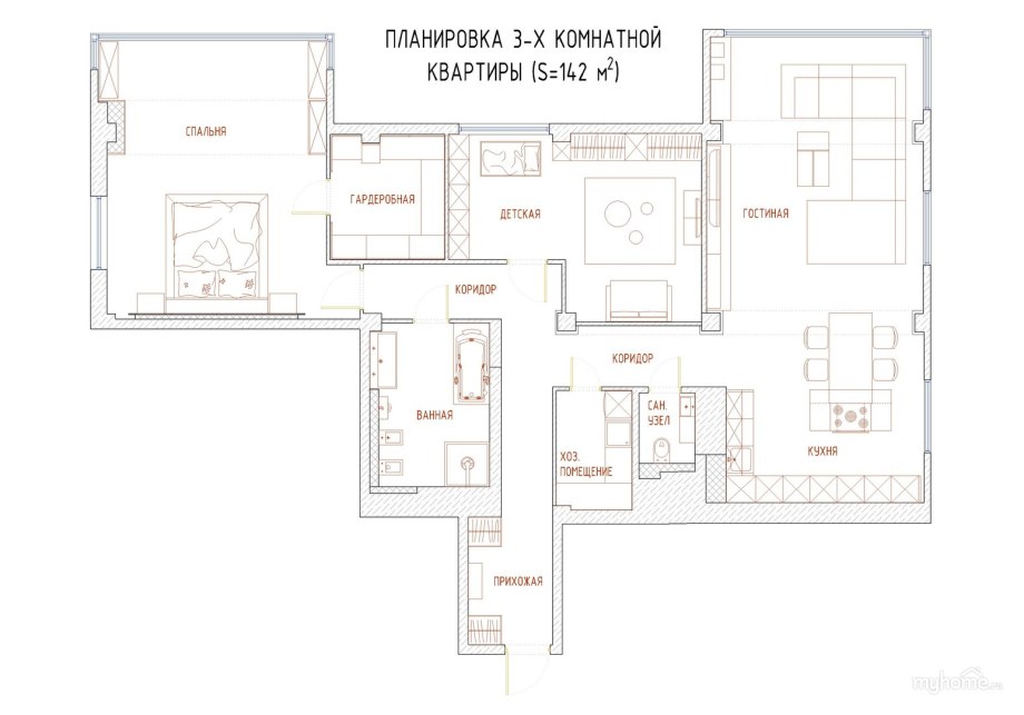 Планировка квартиры