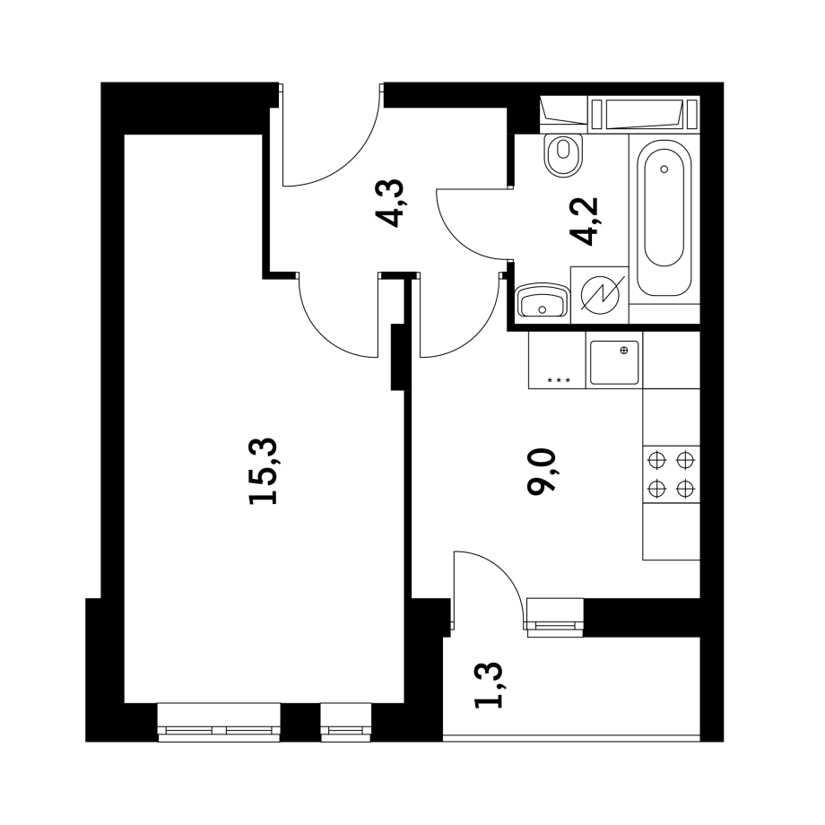 Планировка квартиры