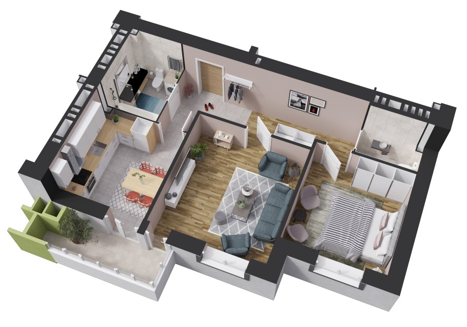 Floorplan 3d проекты