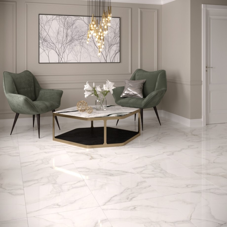 Керамогранит Carrara Premium White PG 01 600x600