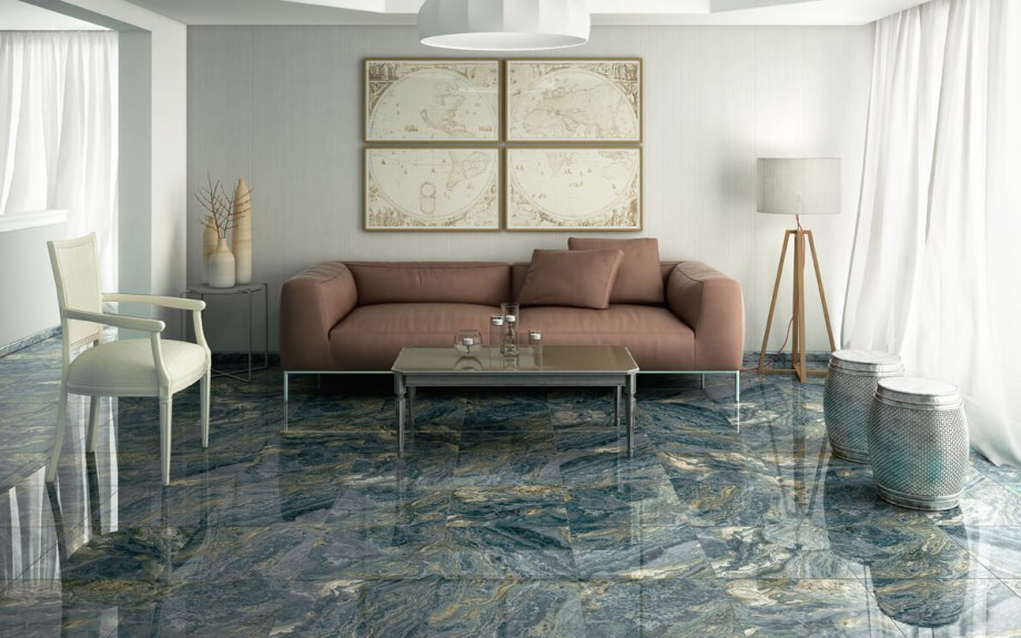 Керамогранит Agate Blue Pulido b 59.55x119.3