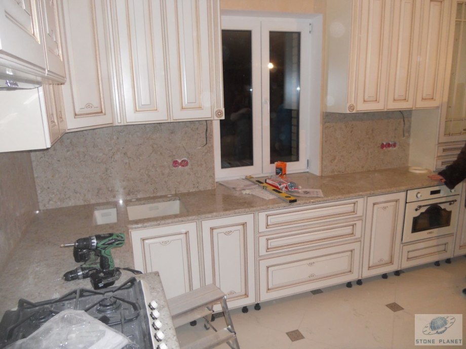 Столешница для кухни Скиф 1600х600x26мм с кромкой. (Канадский дуб)