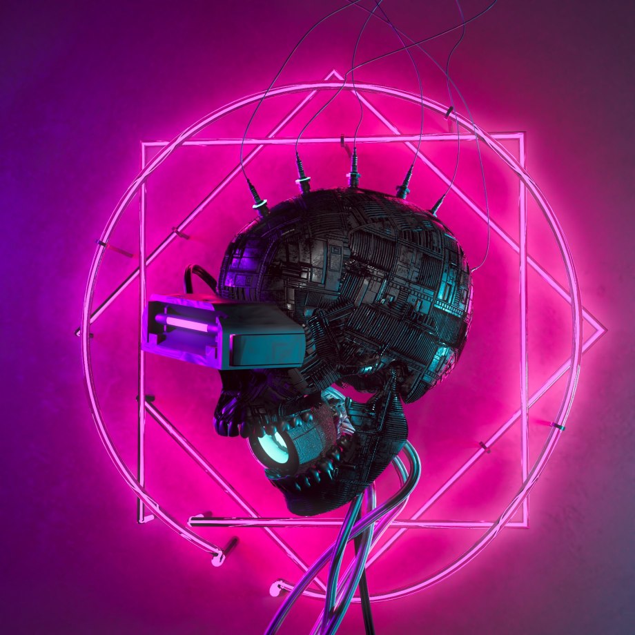 Cyberpunk 2077 Skull