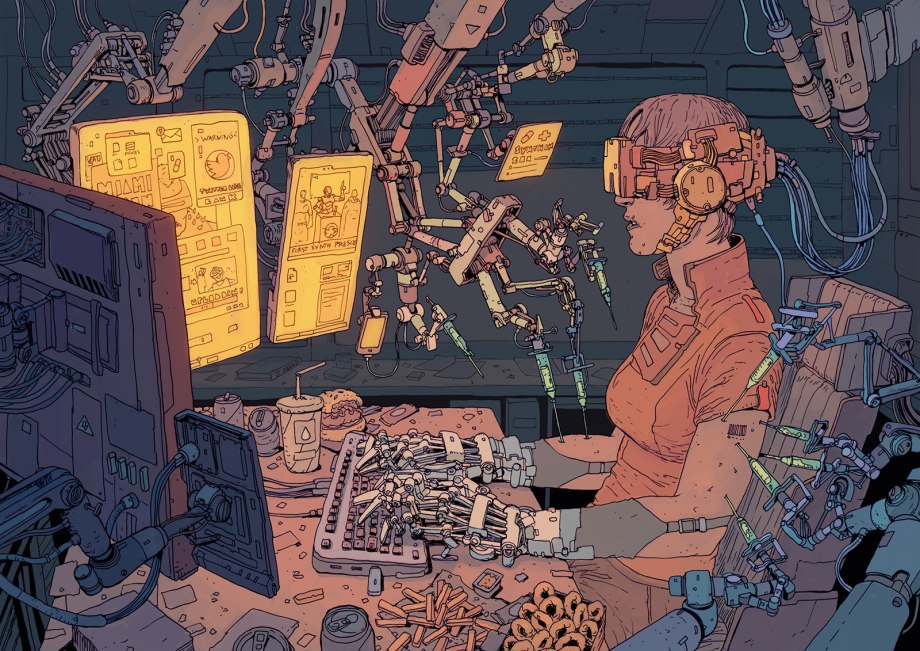 Гибсон о киберпанке 2077