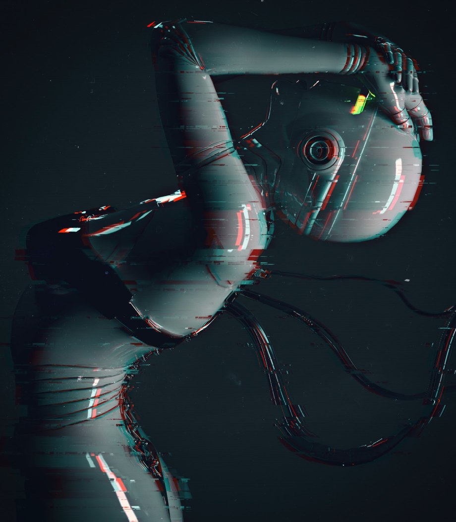 Cyberpunk 2077 робот