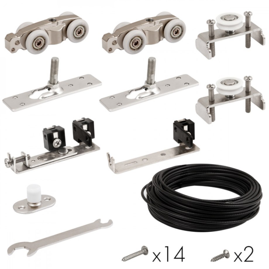 Комплект для раздвижных дверей Comfort - Pro Set 2 /Soft close/ 80 (cfa170а)