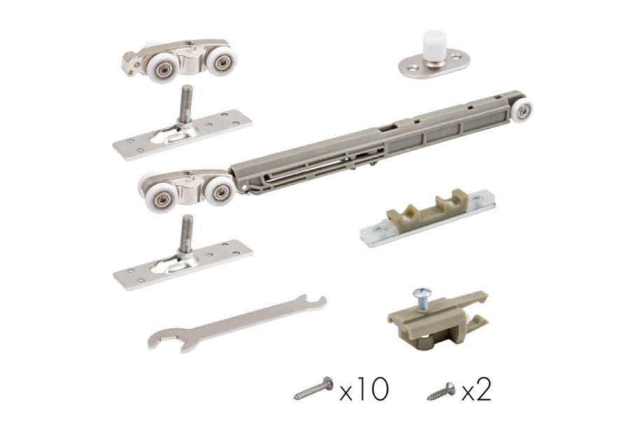 Комплект для раздвижных дверей Comfort - Pro Set 1.Rollers.80.cfa170