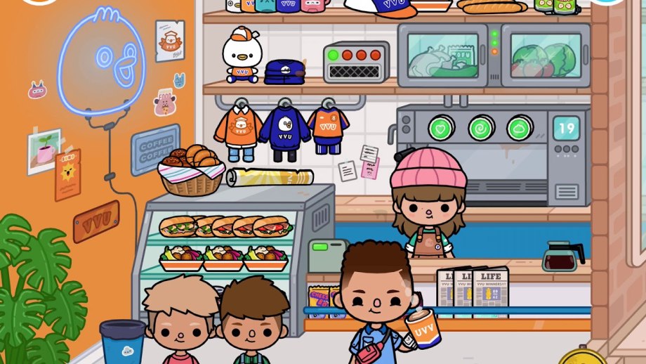 Toca boca комнаты