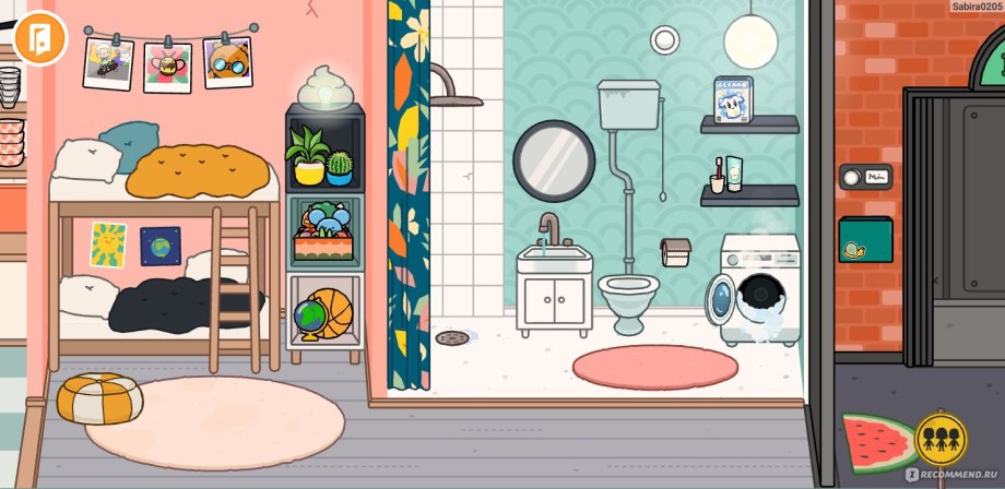 Toca boca Life комната