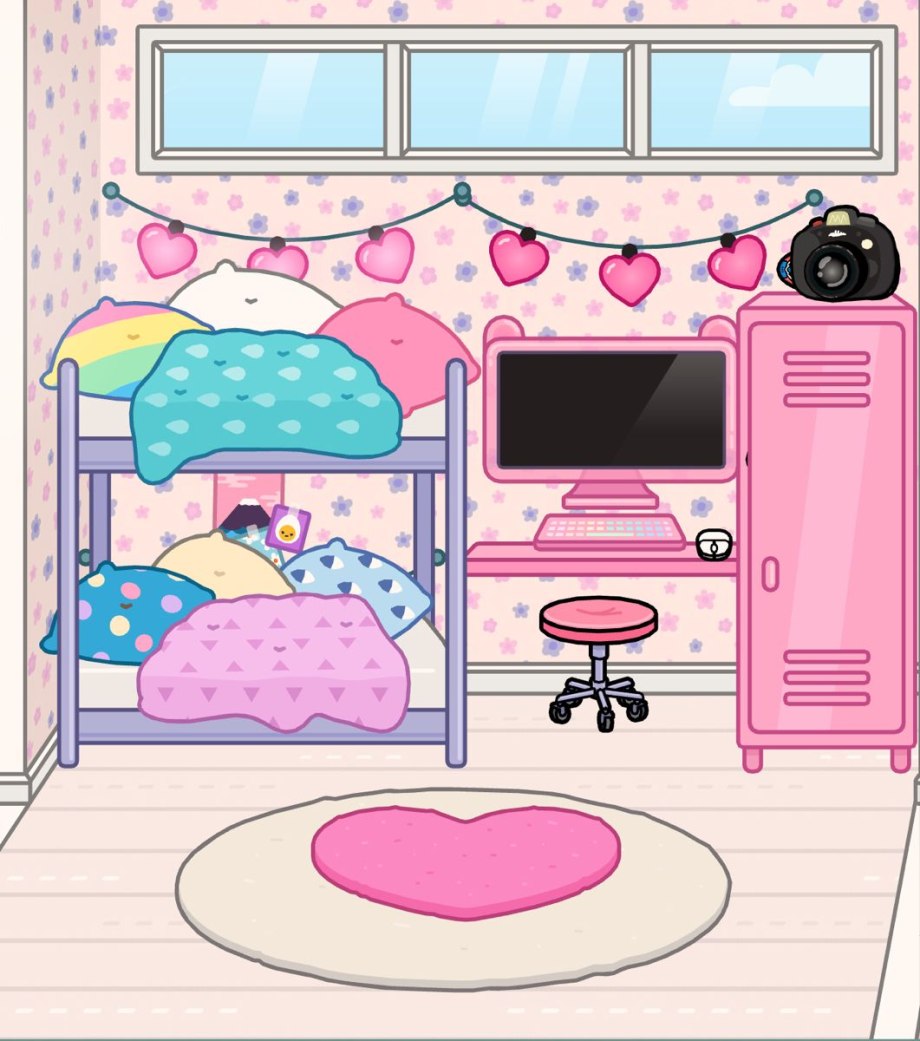 Toca boca Room ideas aesthetic