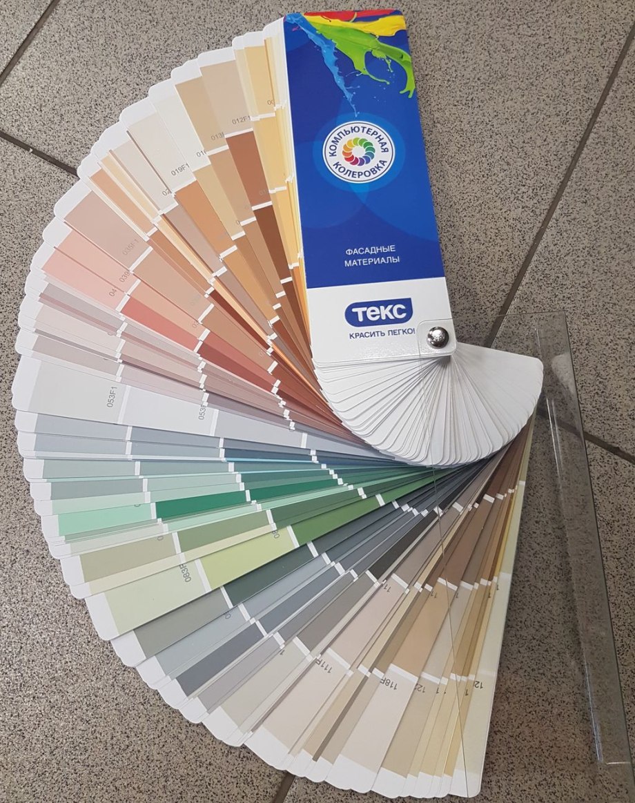 Веер Tikkurila "facade 760"