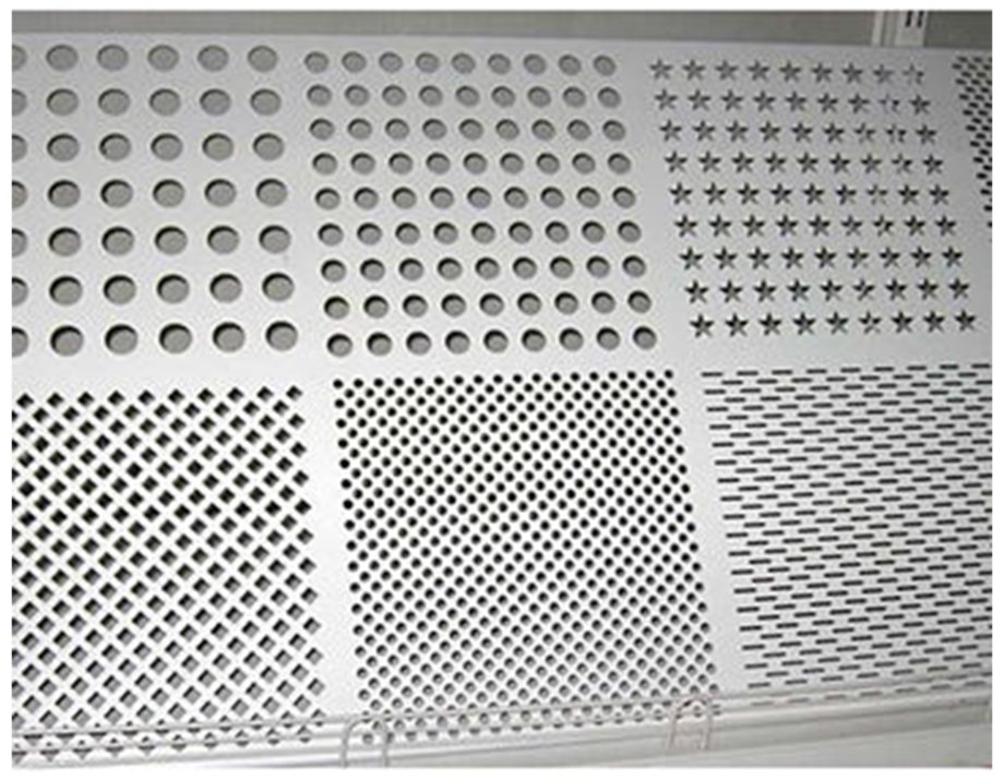 Metal Perforated and Embossed Sheet for facade TECU® Design_Punch by KME Architectural solutions