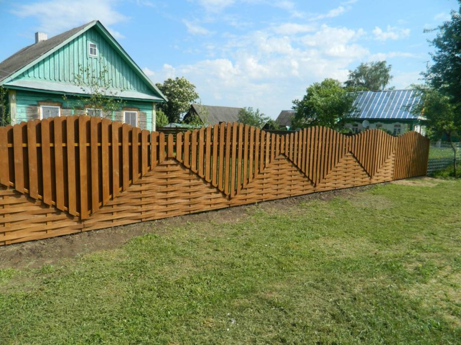 Металлический штакетник п118