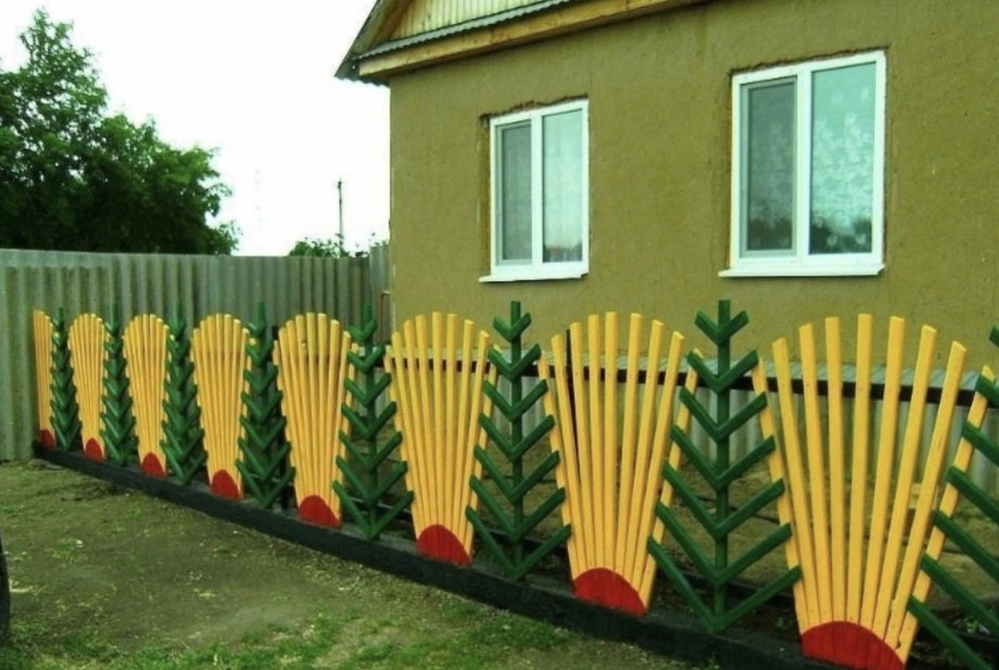 Забор для палисадника