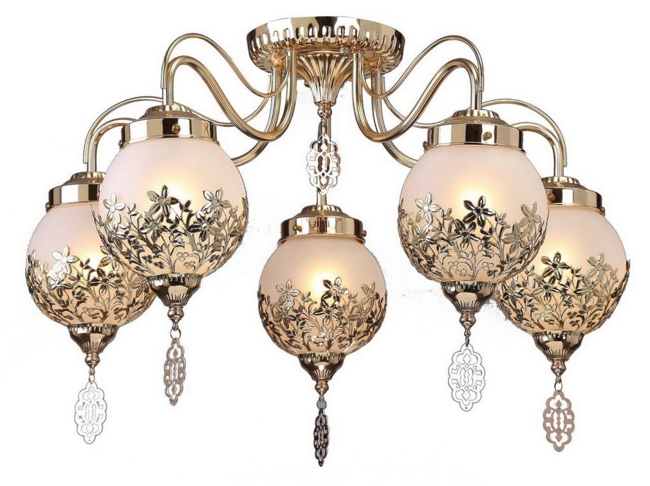 Люстра Arte Lamp Moroccana a4552pl-5go, e14, 200 Вт
