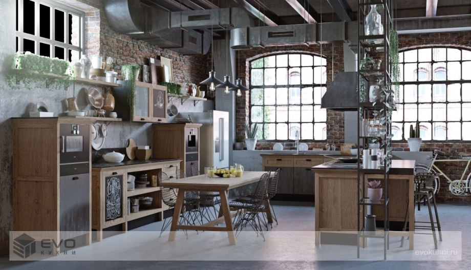 Кухня Loft Marchi Group