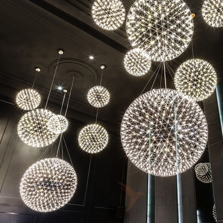 Люстра Moooi Raimond Sphere d61 Chrome
