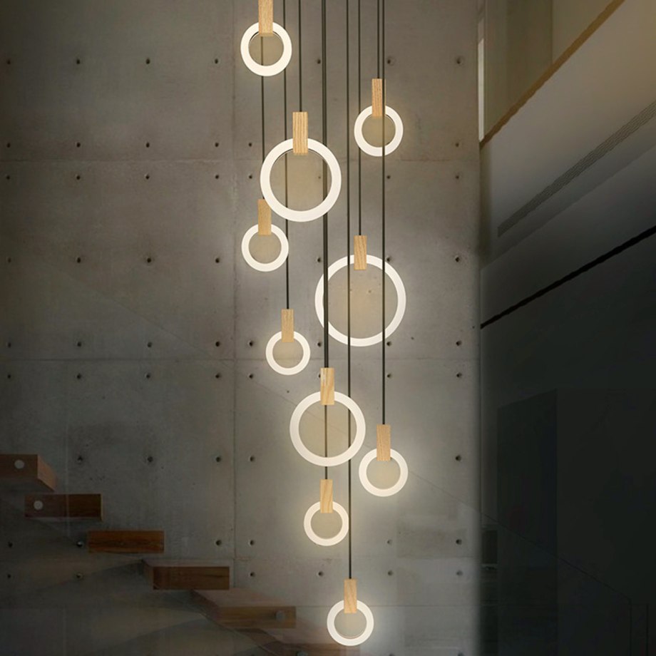 Люстра Loft Rings Light 3