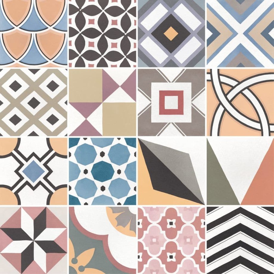 Керамогранит equipe Caprice deco 22104 Patchwork Colours