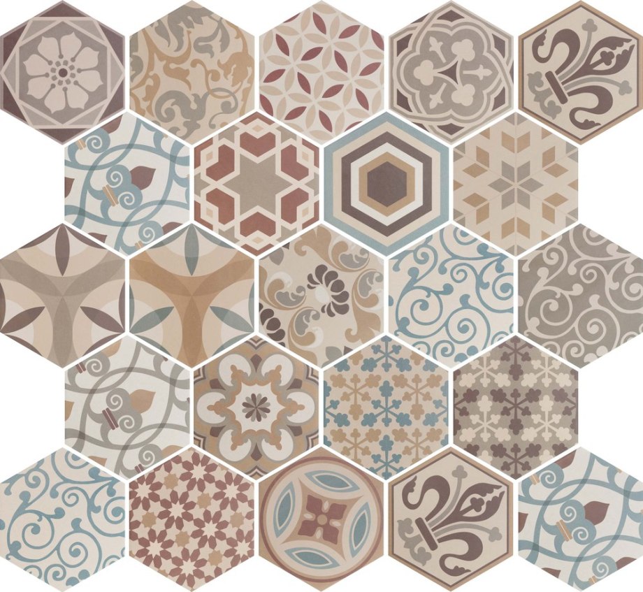 Плитка equipe Harmony Hexatile