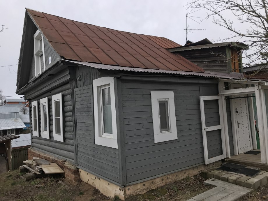 Деревенский дом внутри без ремонта