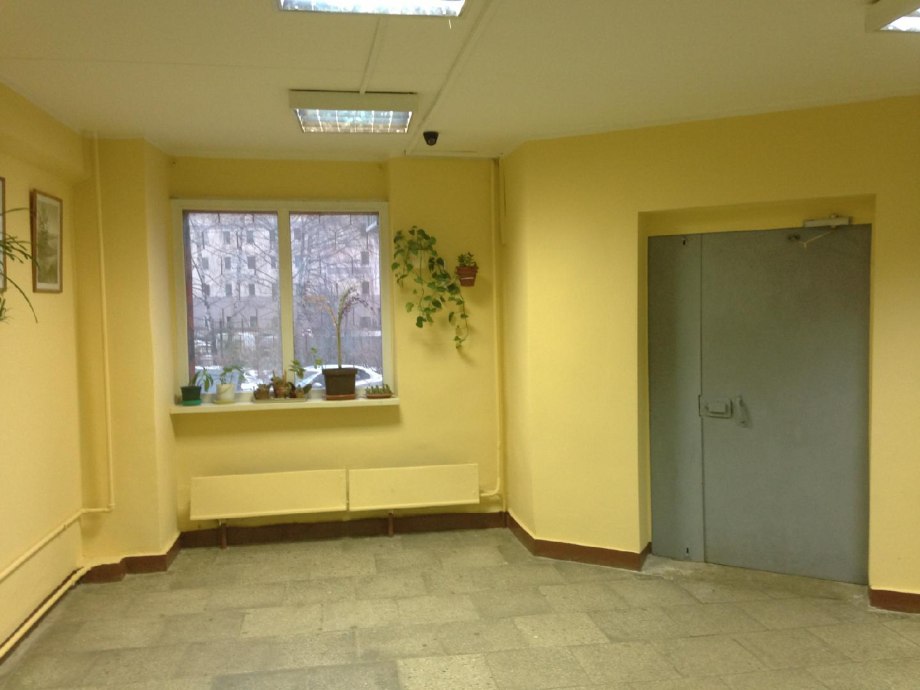 Салатовый подъезд