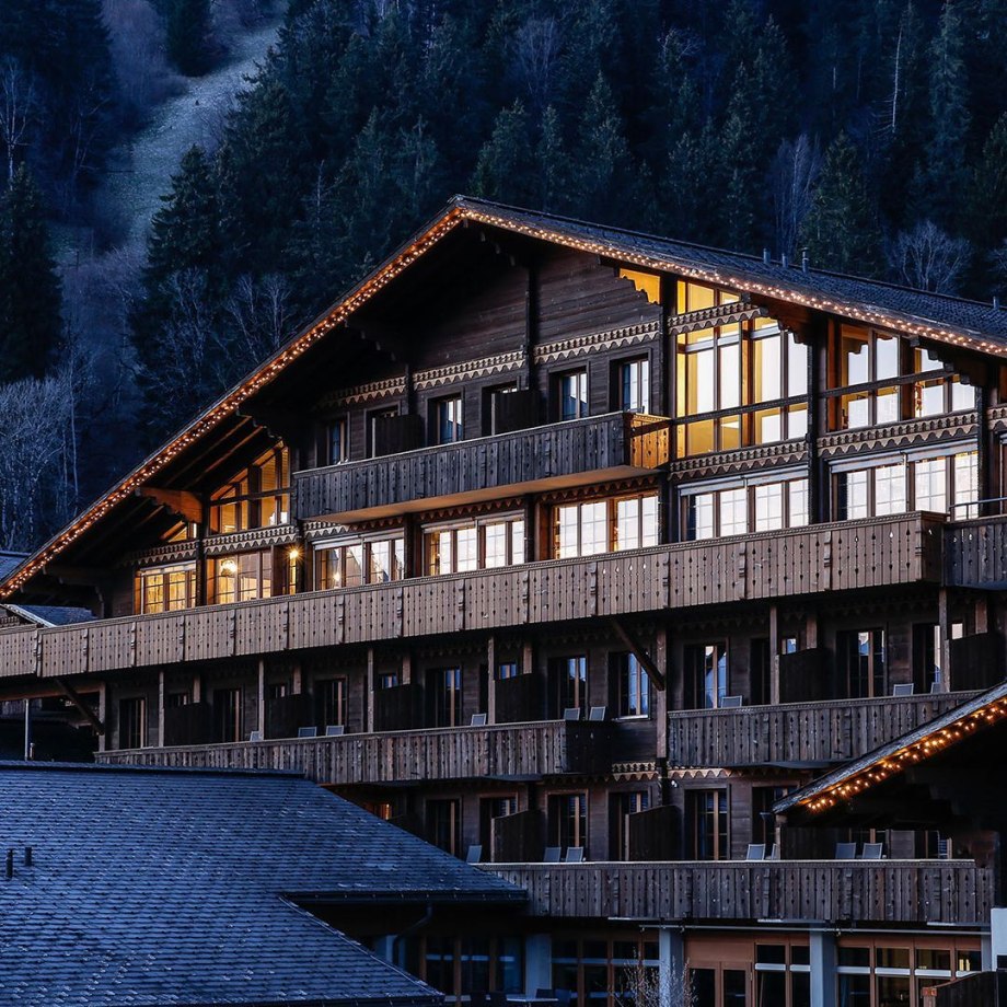 Gstaad Швейцария дома Шале