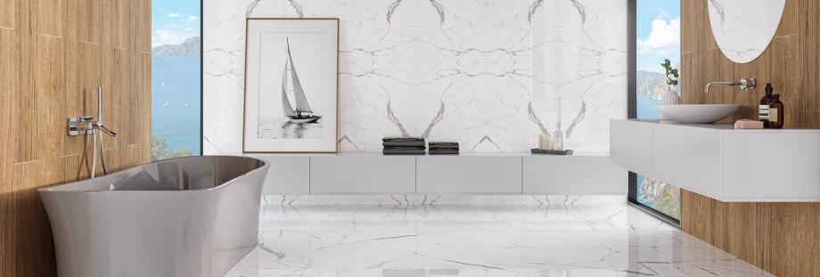 Керамогранит Calacatta Blanco Sugar Effect 60x60