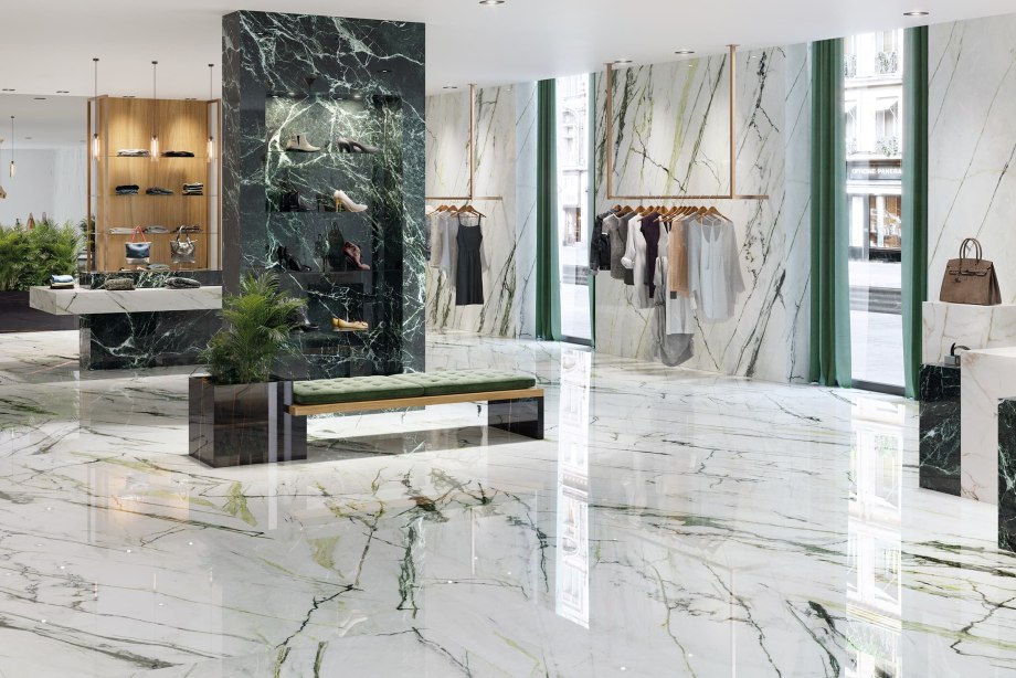 Керамогранит Xlight Premium Calacatta Green Silk