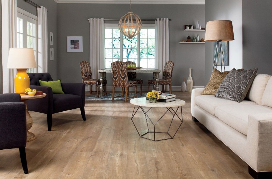 Ламинат Квик степ грецкий орех Rustic ric1415