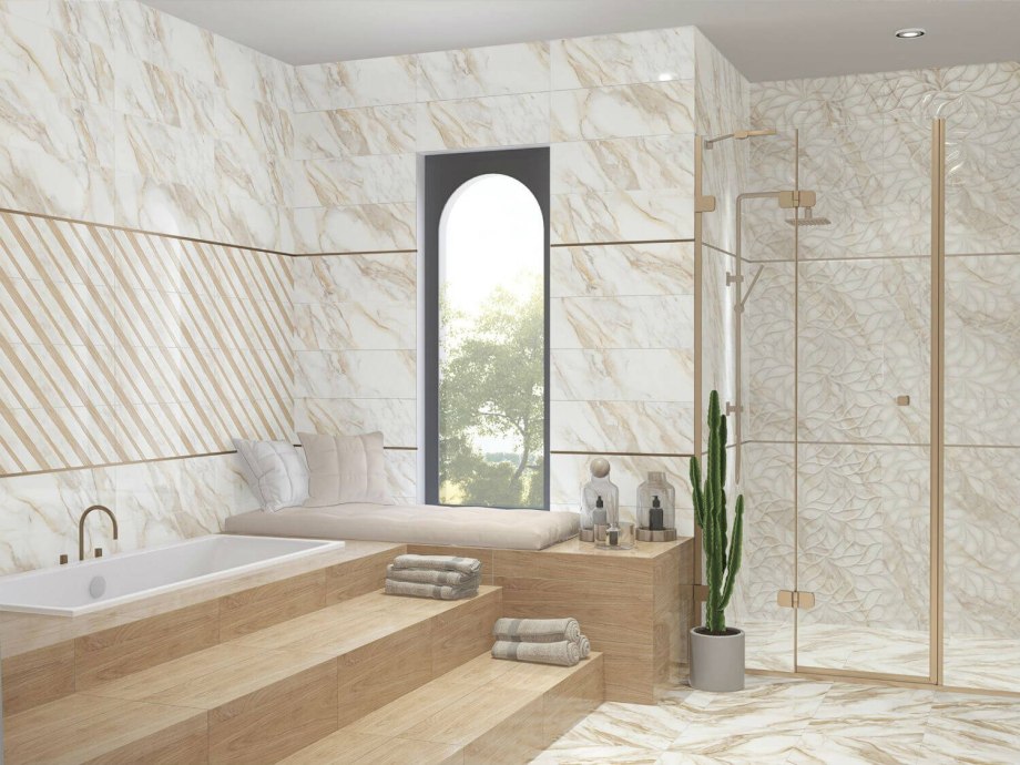 Плитка eletto Ceramica Calacatta Oro