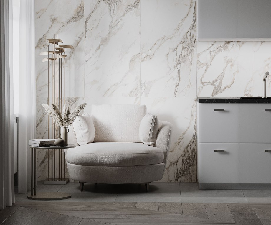 Calacatta Bronz Sugar Effect 60x60 Decovita