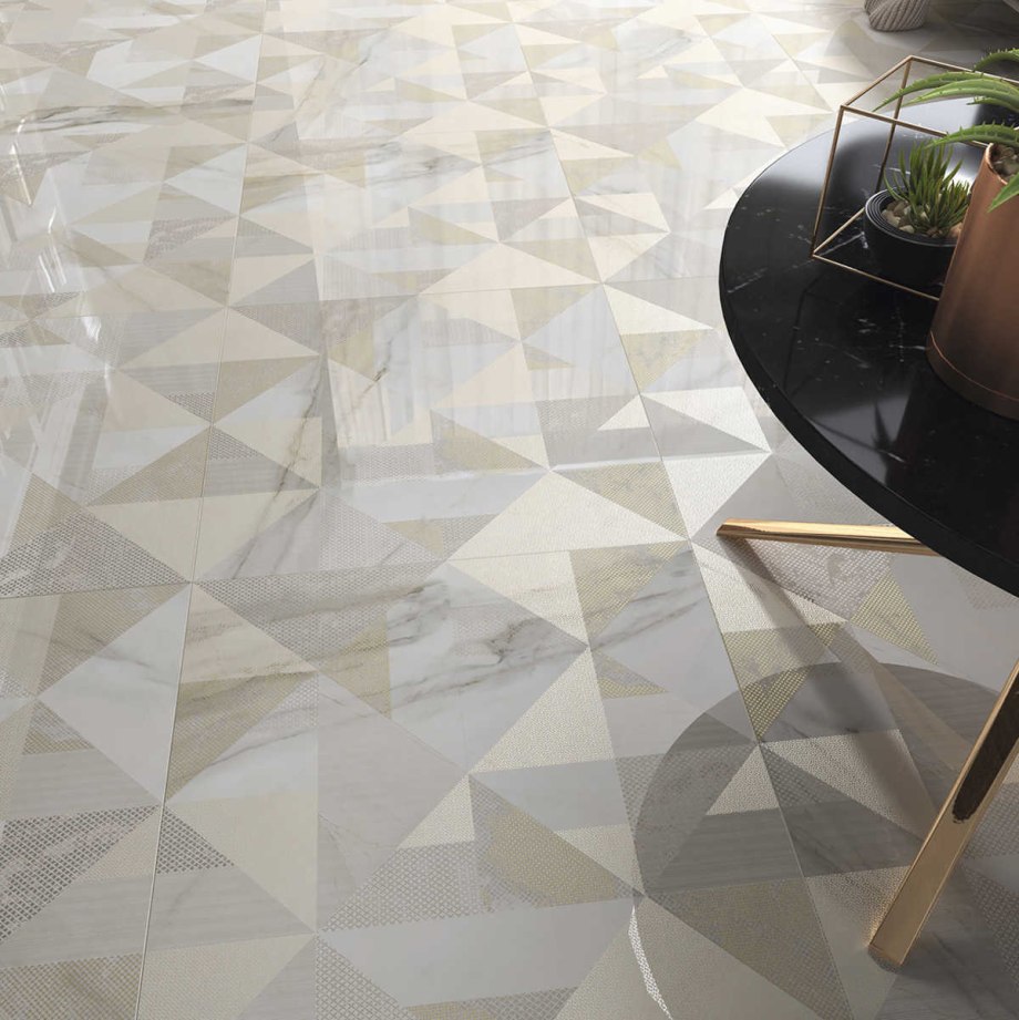Керамогранит Creto Calacatta Extra белый 60,7х60,7